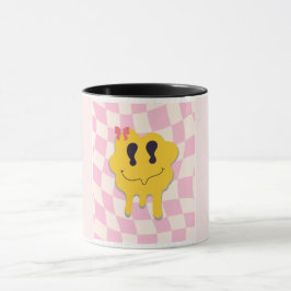 smile pink mugg