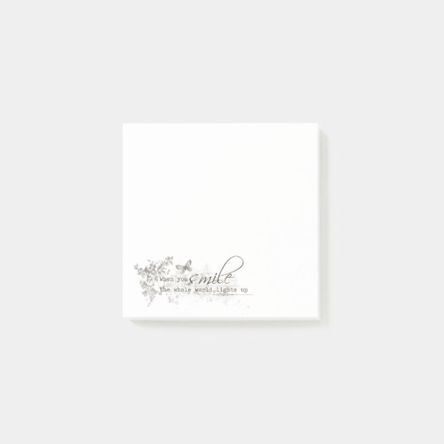 Smile Post-it Notes Block (Framsida)