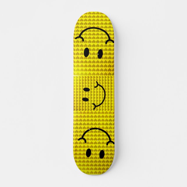 Smile & Ride_ Mini Skateboard Bräda 18,5 Cm (Framsida)