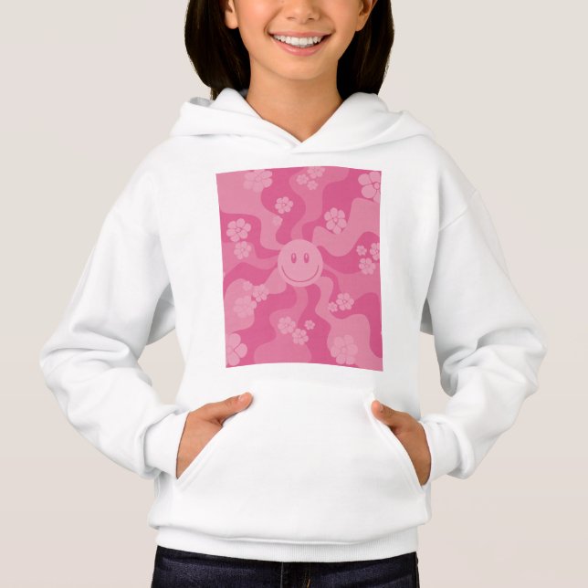 Smile - Rosa T Shirt (Framsida)