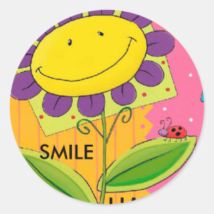 SMILE RUNT KLISTERMÄRKE
