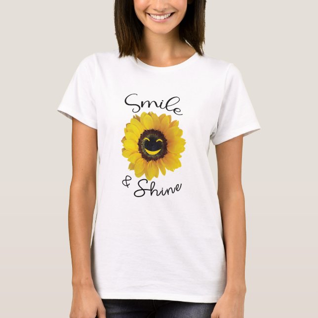 Smile & Shine T Shirt (Framsida)