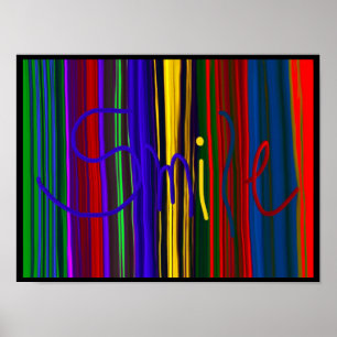 Smile ~ Skriv ut/Poster Poster