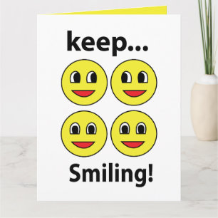 Smile Smiling Ansikte Behålla Smiling Smile Kort