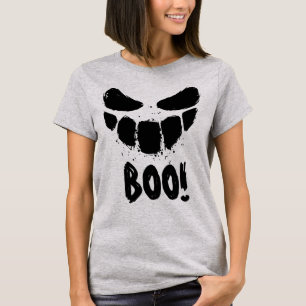 Smile Spooky Ansikte Happy halloween T Shirt