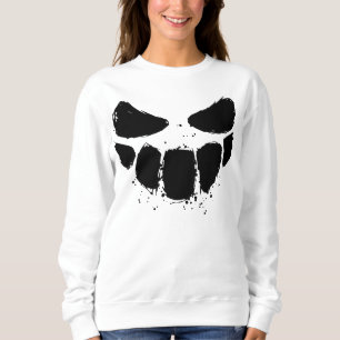 Smile Spooky Ansikte Happy halloween T Shirt