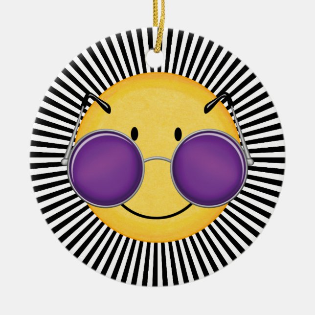 Smile - SRF Julgransprydnad Keramik (Framsidan)