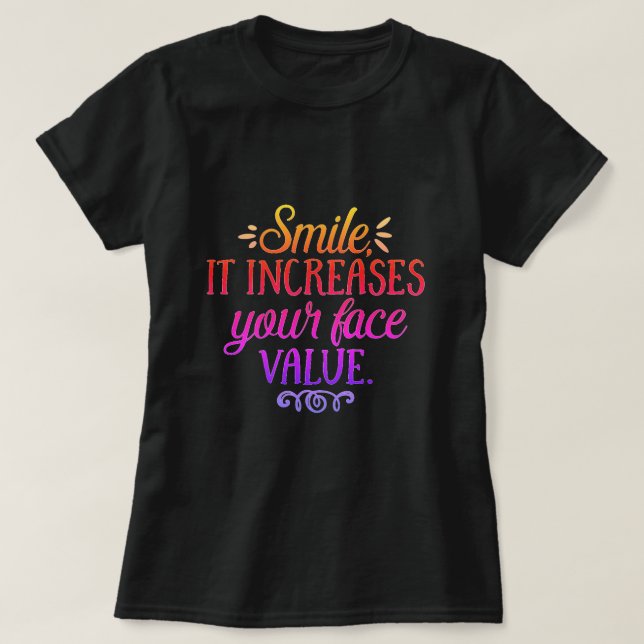 Smile T-Shirt (Design framsida)