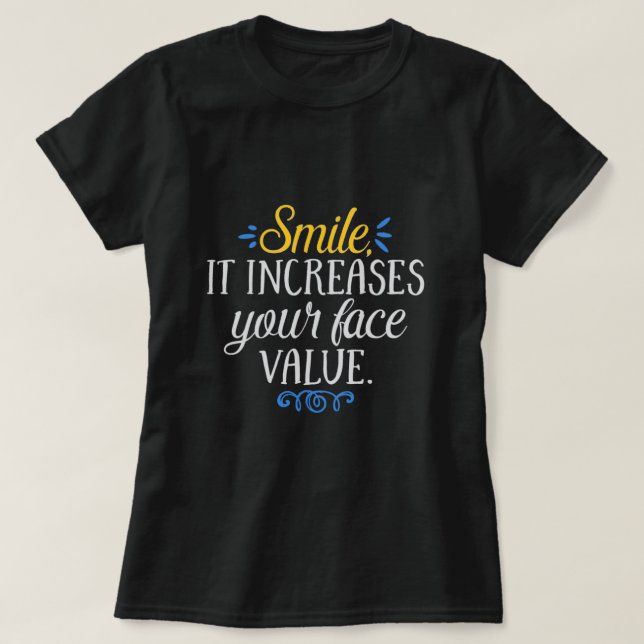 Smile T-Shirt (Design framsida)