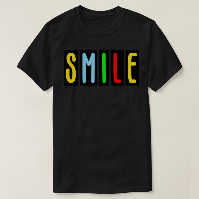 Smile T Shirt (Design framsida)