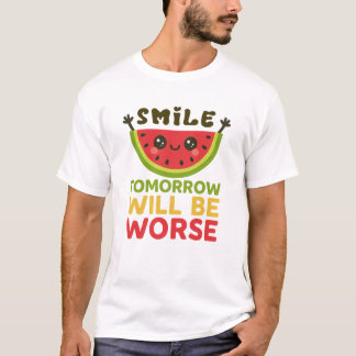 SMILE T-skjorta T Shirt