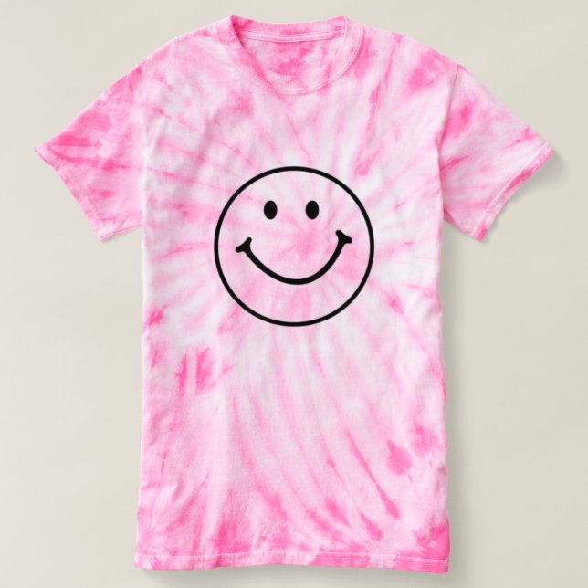 Smile Tie Dye Tee (Design framsida)