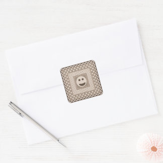 Smile Tile Klistermärke Ark i LtBrn