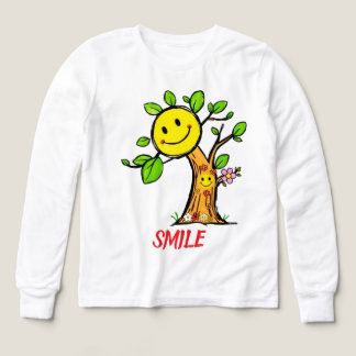 "Smile Träd" Positive Vibes T Shirt