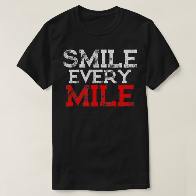 Smile varenda minut t shirt (Design framsida)