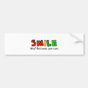 SMILE VARFÖR DU KAN FRÄMJA EN POSITIV UPPMUNTRAN BILDEKAL