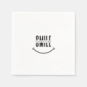 Smile varje gång pappersservett