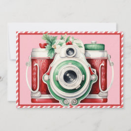 Smile | Vintage Kamera - julfotkort