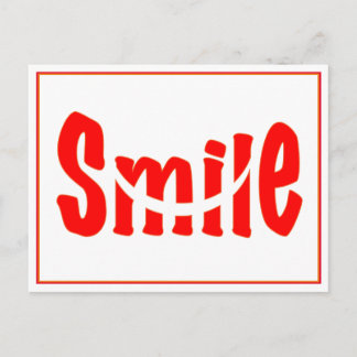 Smile Vykort