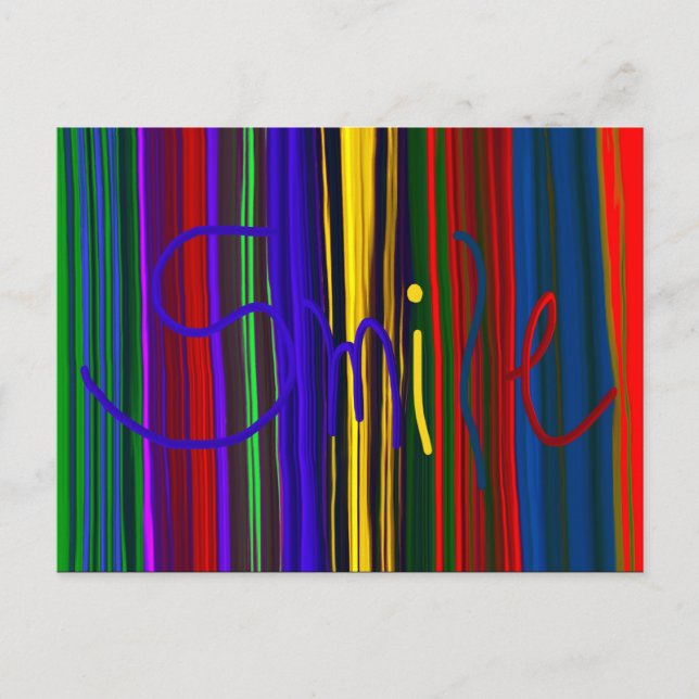 Smile ~ vykort (Framsida)