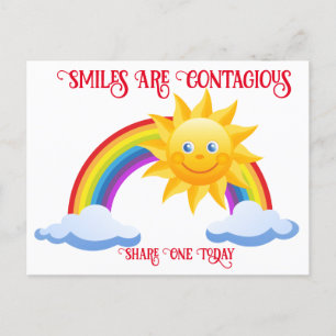 Smile-vykort Helg Vykort