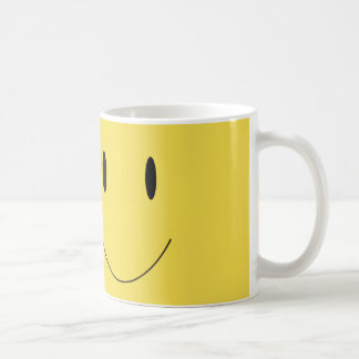 Smile Yellow Happy Face 001 Kaffemugg