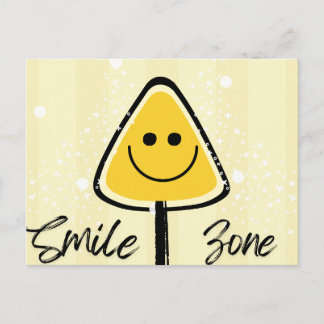 Smile Zone Postkarte – Lustige Gute-Laune-Karte Vykort