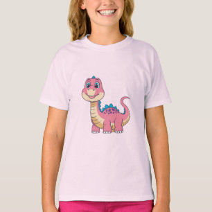 Smileaurus - Cute Dinosaur T-Shirt för barn