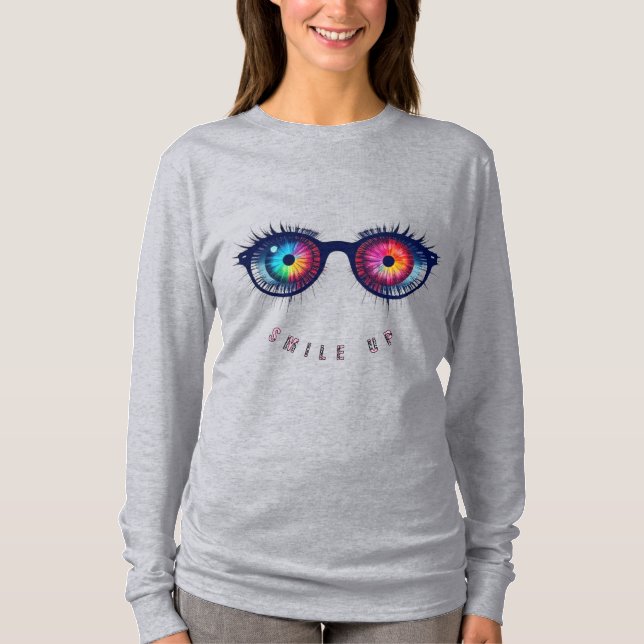 Smilebup-glas T Shirt (Framsida)