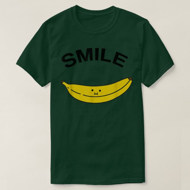 SmileCute, Positive, Lycklig Smile Ansikte med Ban T Shirt (Design framsida)
