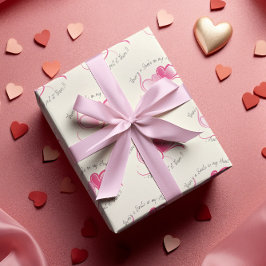 Smilen i mina hjärtan Alla hjärtans Presentpapper