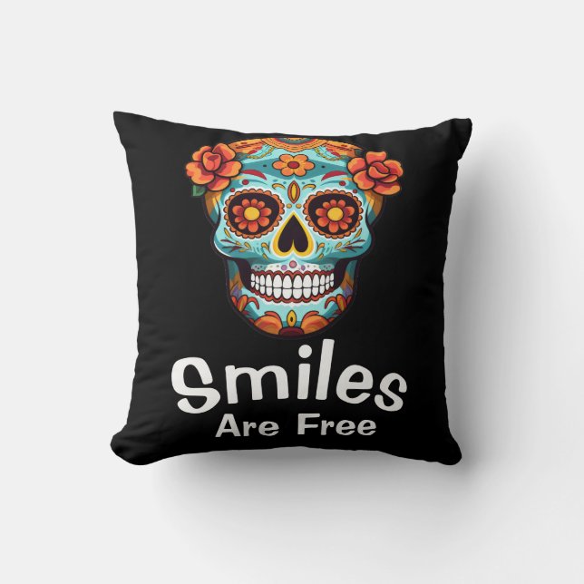 Smiles är gratis, precis som sockerrörssajtens Dös Kudde (Framsida)