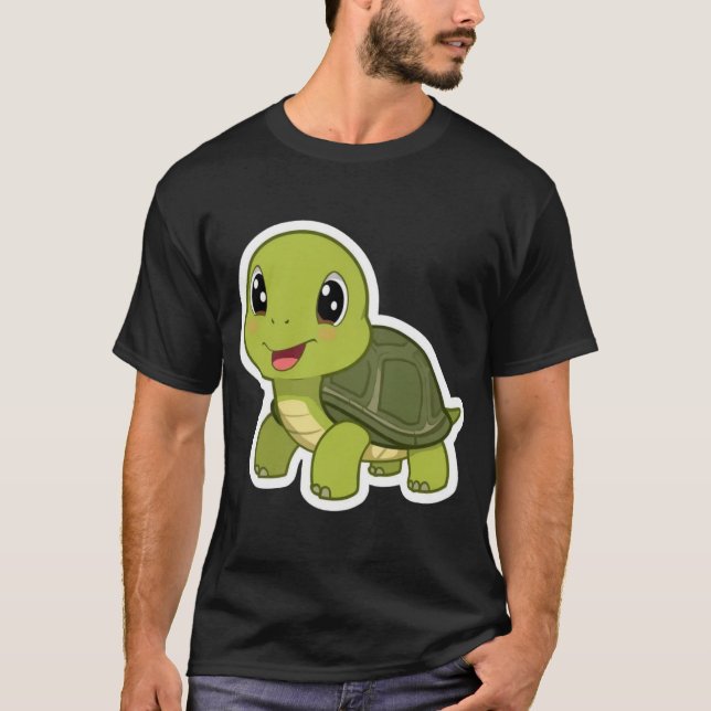 Smiles aturtle Speed gift T Shirt (Framsida)
