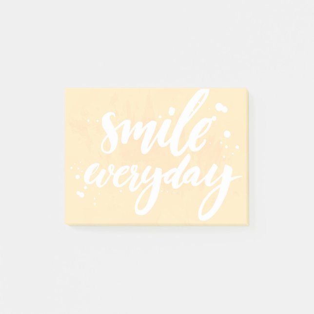 Smiles dagligen post-it block (Framsida)