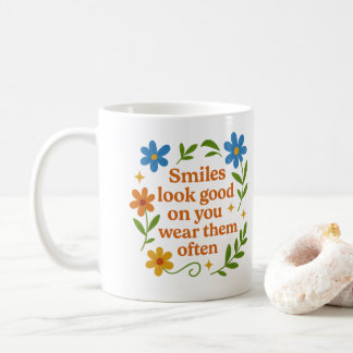 Smiles look good on you - Mug Kaffemugg