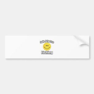 Smiles om du fiskar i Kärlek Bildekal