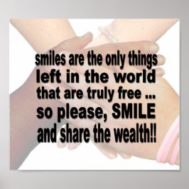 Smiles Poster