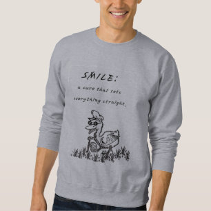 SMILES SOM CURE LÅNG ÄRMAD TRÖJA