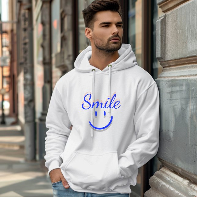 Smiles - Sprid Positivitet och lycka Hoodie (Skapare uppladdad)