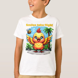 Smiles ta flyget med t shirt