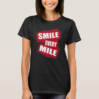 Smiles varje mile som kör Springer T Shirt