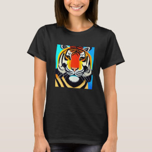Smileteesanim Coola Tiger Cubism T Shirt