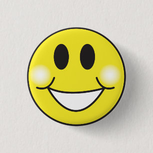 Smiley-Ansikte Knapp