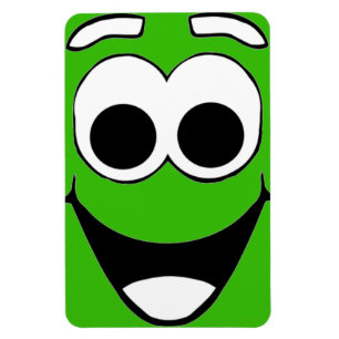 Smiley face magnet
