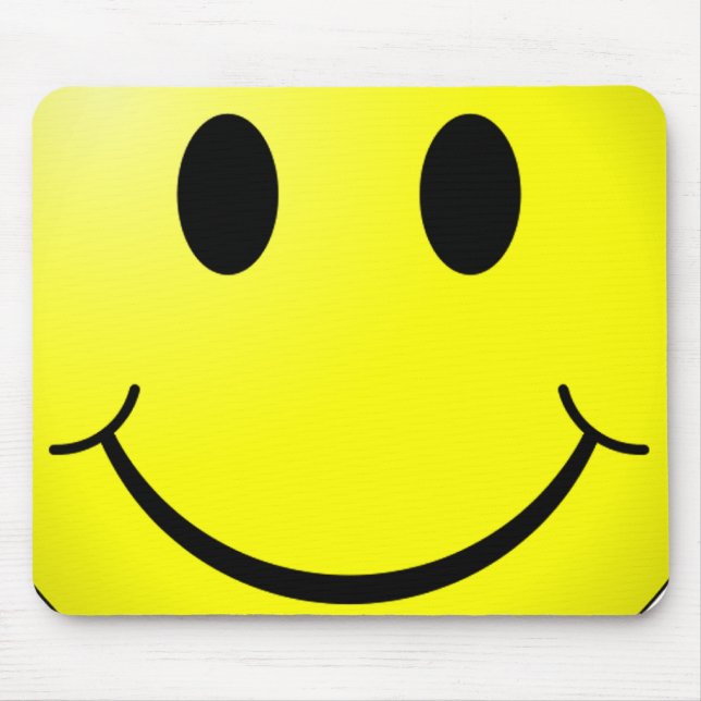 Smiley face mousepad musmatta (Framsidan)
