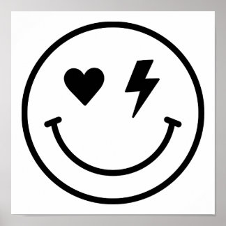 Smiley face poster