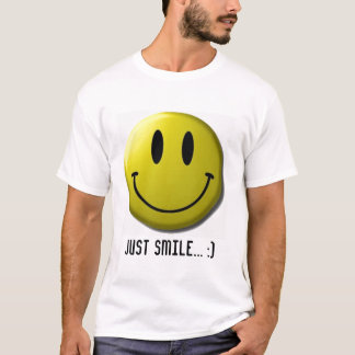 smiley face precis leende…:) t-shirt