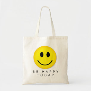 Smiley face till påsen Tygkasse
