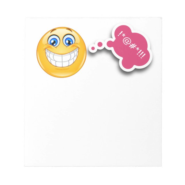 Smiley Note Pad - SRF Anteckningsblock (Framsida)