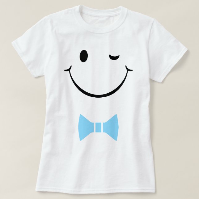smiley-skjorta tee shirt (Design framsida)